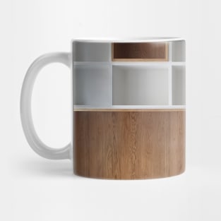 Empty closet shelves Mug